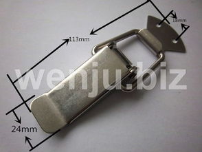 箱包配件新選擇 可定做不銹鋼搭扣與塑料制品的完美融合